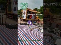 भूमिगत यूवी उपचारित सीआईपीपी उपकरण उपचारित अस्तर फाइबरग्लास संतृप्त राल स्थापना