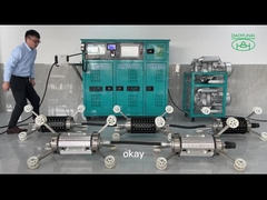 एलईडी पाइप यूवी सीआईपीपी उपकरण क्योर लाइट डुअल कोर ट्रेंचलेस सिस्टम मर्करी टेक्नोलॉजी