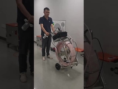 पार्श्व पाइप के लिए पुश रॉड प्रकार के यूवी सख्त उपकरण