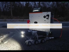 दाओयूनाई पाइप निरीक्षण कैमरा क्रॉलर हर पाइपलाइन में सटीकता