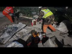 ऊर्ध्वाधर सीसीटीवी पाइप क्रॉलर रोबोट पाइप क्लीनर सीवर पांच मीटर केबल डी 18