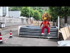 सुरक्षित जगह पर ठीक की गई सीवर लाइनिंग सीआईपीपी तकनीक गैर-उत्खनन लाइनर