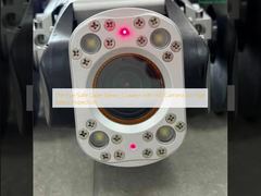 पाइप वीडियो निरीक्षण के लिए एचडी कैमरे के साथ आंखों के लिए सुरक्षित लेजर सीवर क्रॉलर